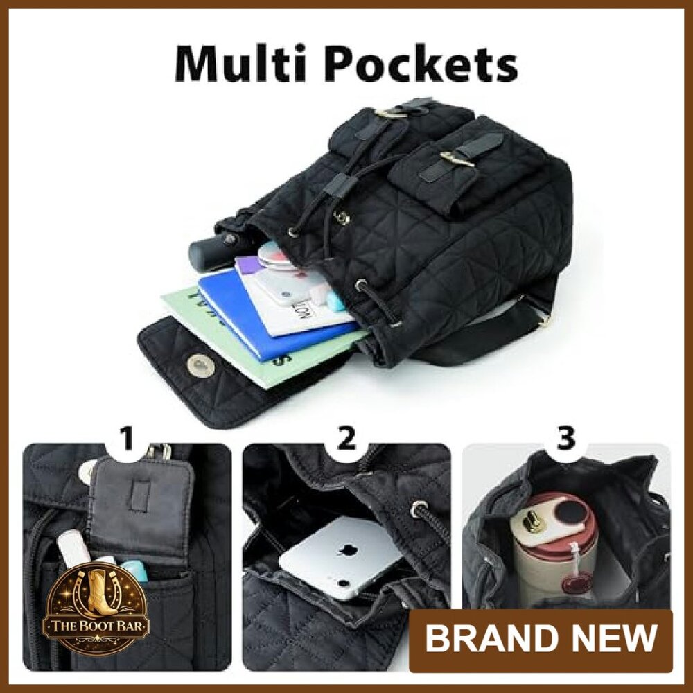 Mini Puffer Backpack Waterproof Lightweight Daypa… - image 5